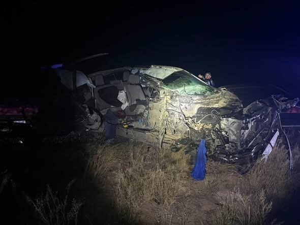 Highway 115 Closed South of Wink After Pickup Truck and Commercial Vehicle Collision