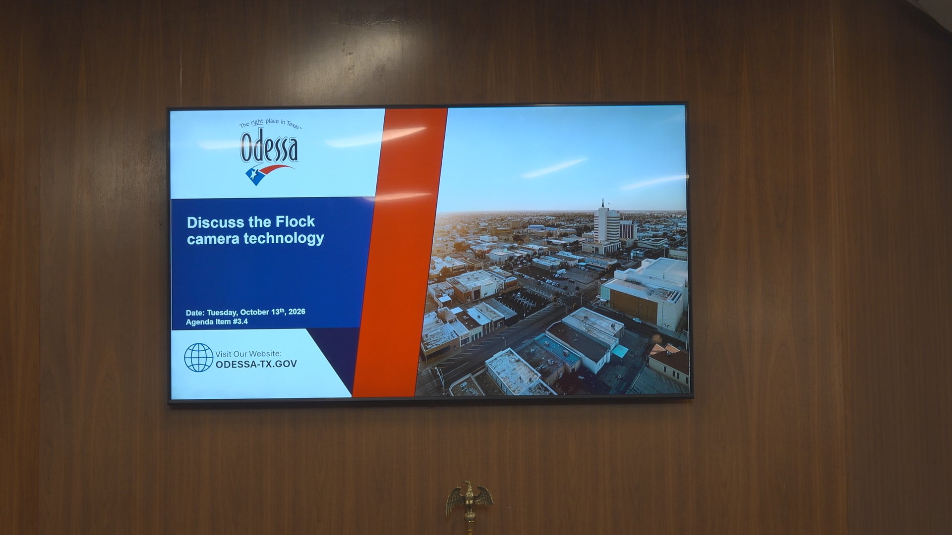 Odessa Council Holds Workshop on Police Department’s Use of Flock Cameras