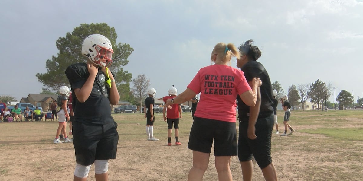 Becky Doerr Mother and Daughter start new summer West Texas Teen Football League