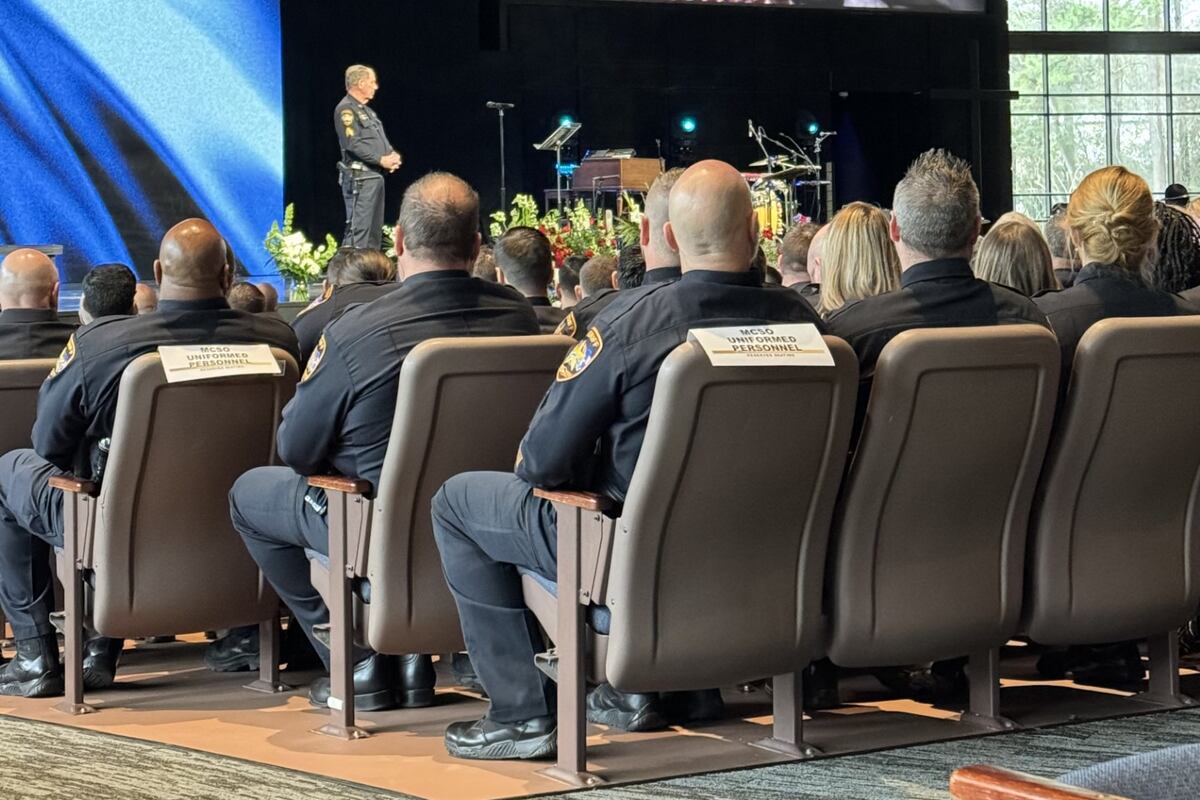 Charles Rivette Odessa Police Honor Guard attends Montgomery County Sheriff’s Deputy’s ...