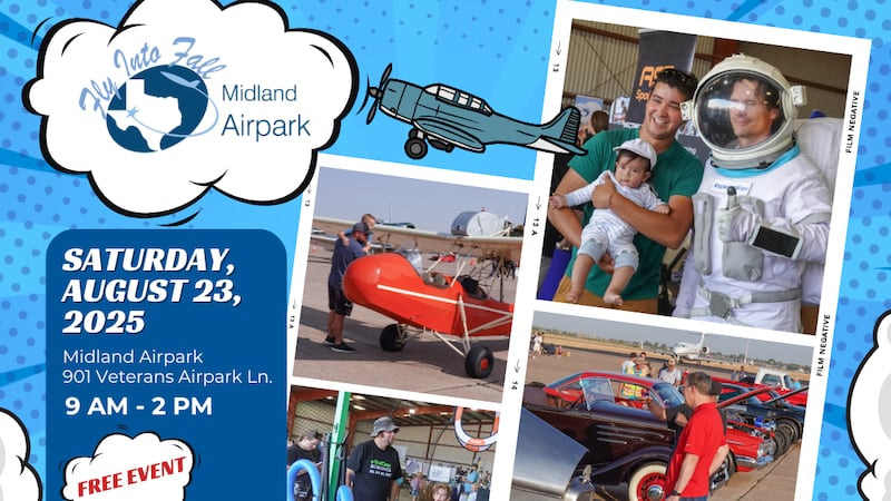 The City of Midland Airports Department will host Fly into Fall, a free, family-friendly...