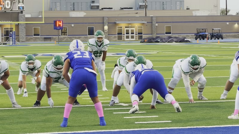 The Monahans running back led the scoring effort in the win over Fort Stockton with 100 yards...