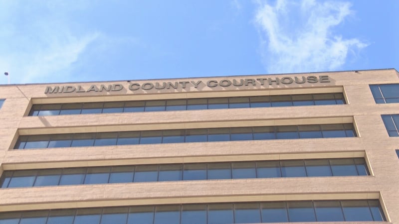 Midland County commissioners approving the burn ban