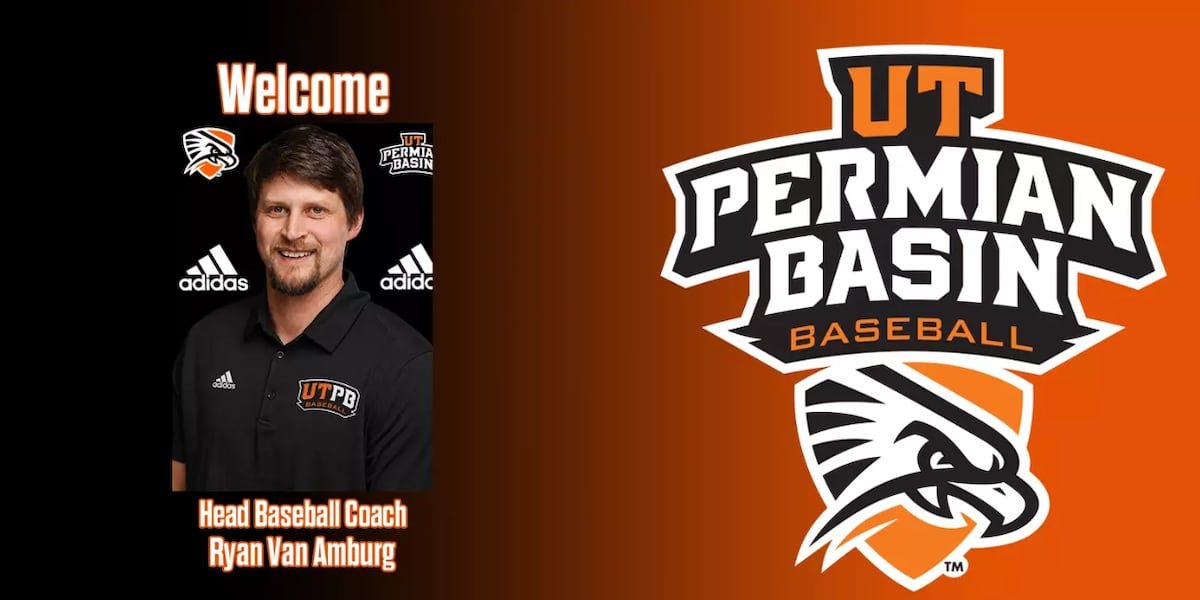 UTPB names Ryan Van Amburg as new head baseball coach