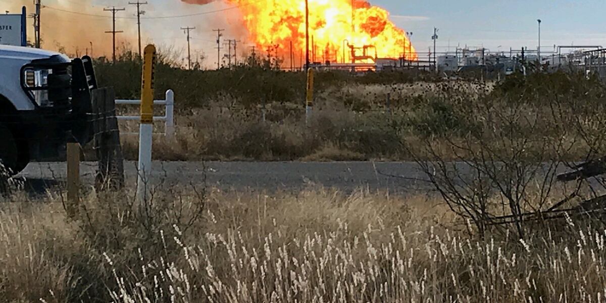 Pine Co Exploding CBS7 EXCLUSIVE: Witnesses recount gas plant explosion in Pecos Co ...