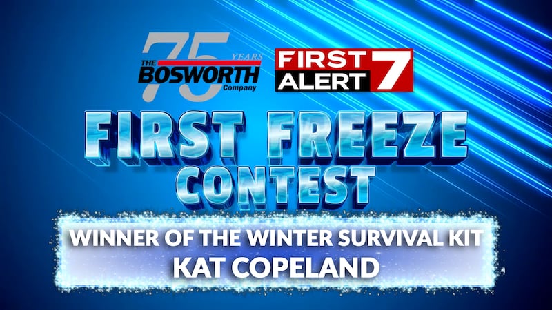 First Alert 7 announces First Freeze contest winner