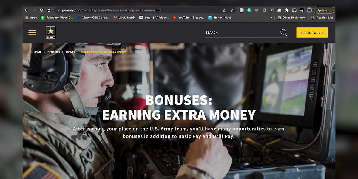 Recruiter Bonus New Army recruiting bonus