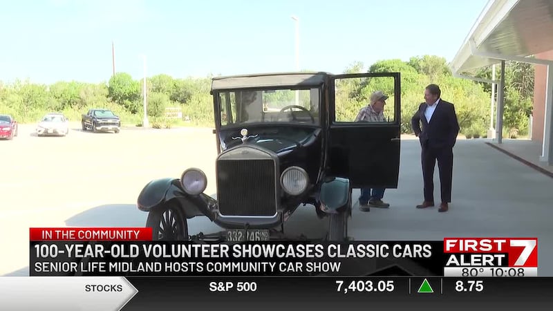 100-year-old volunteer set to showcase 1926 Model T at Midland car show