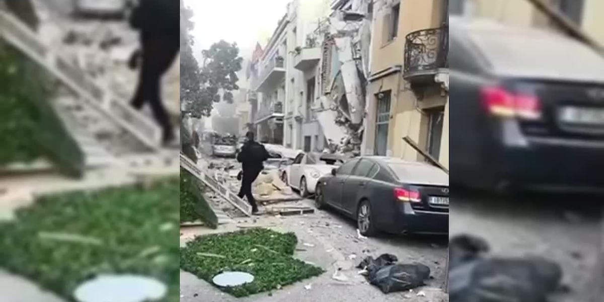Coverage image for: Athens blast collapses home